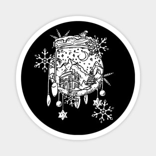 Winter Dream - Inktober 19-11 Magnet